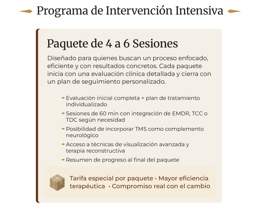 programa de intervención intensiva